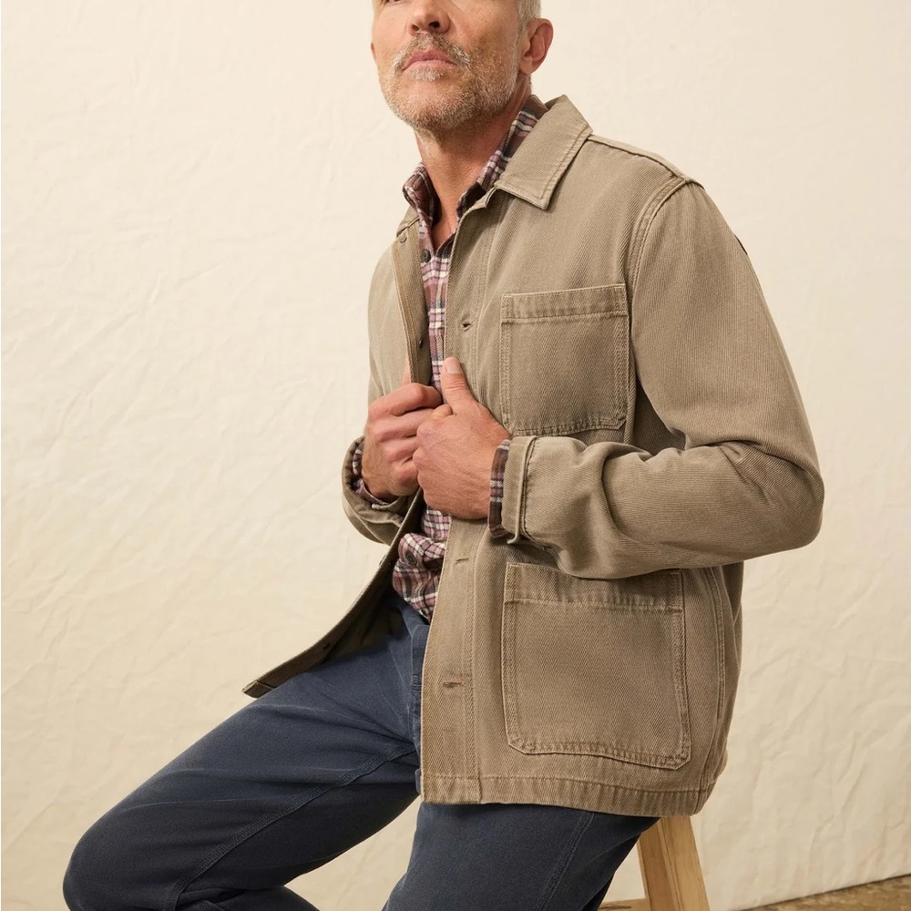 Faherty High Ridge Twill Studio Jacket - Picture 7 of 7